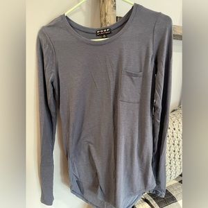 Navy long sleeve basic shirt